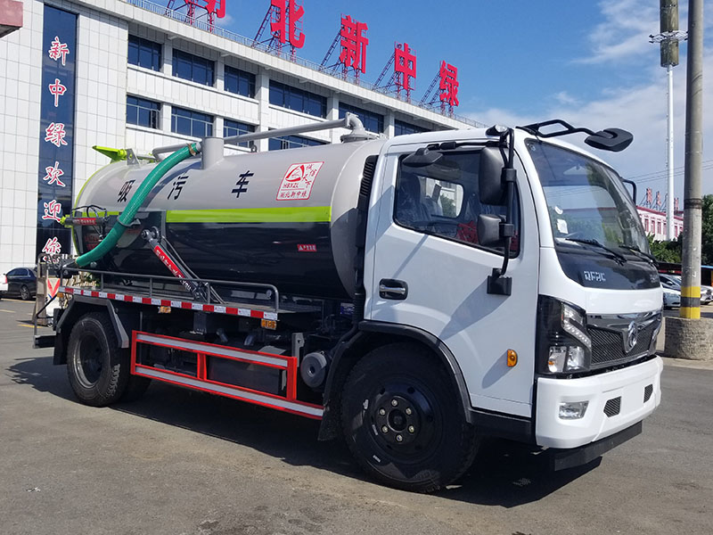 中潔牌XZL5120GXW6型吸污車